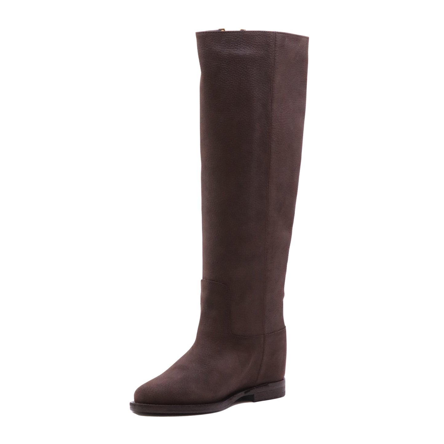 Via Roma 15 2568 Santa Monica stivale donna in pelle nabuk testa di moro Made in Italy 