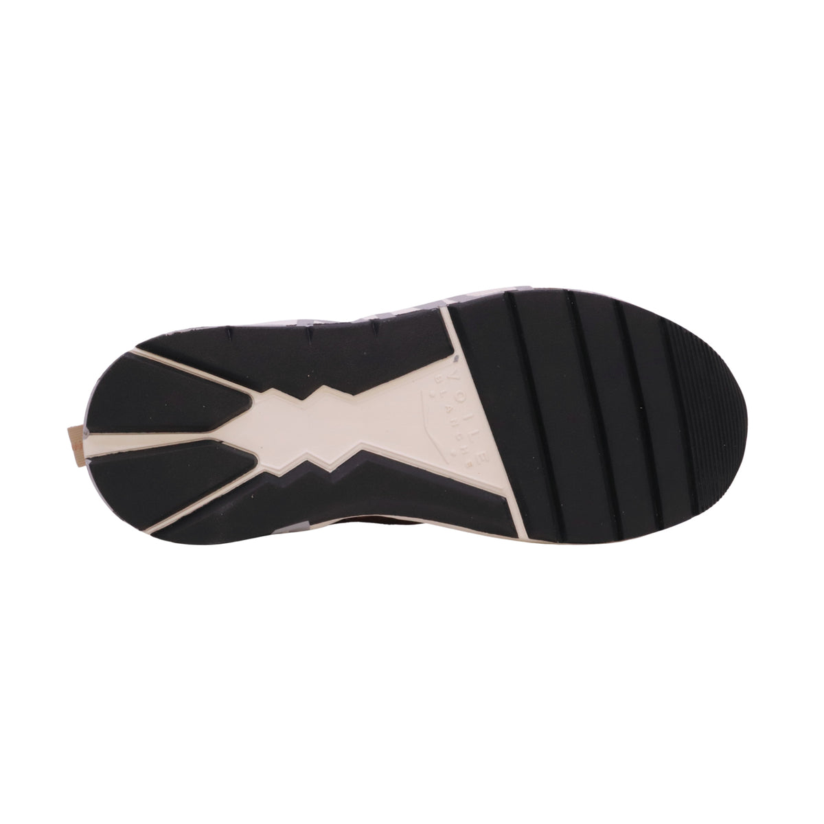 Voile Blanche Club01 sneaker uomo in camoscio e tessuto tecnico marrone bianco 