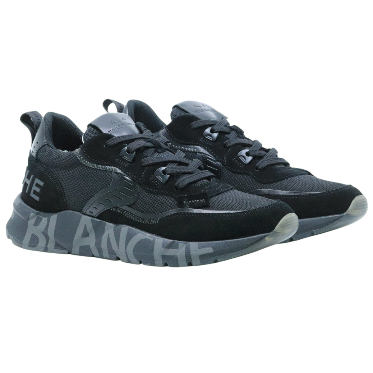 Voile Blanche Club 01 Sneaker uomo in camoscio nero 