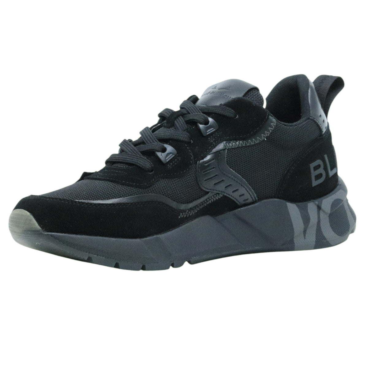Voile Blanche Club 01 Sneaker uomo in camoscio nero 