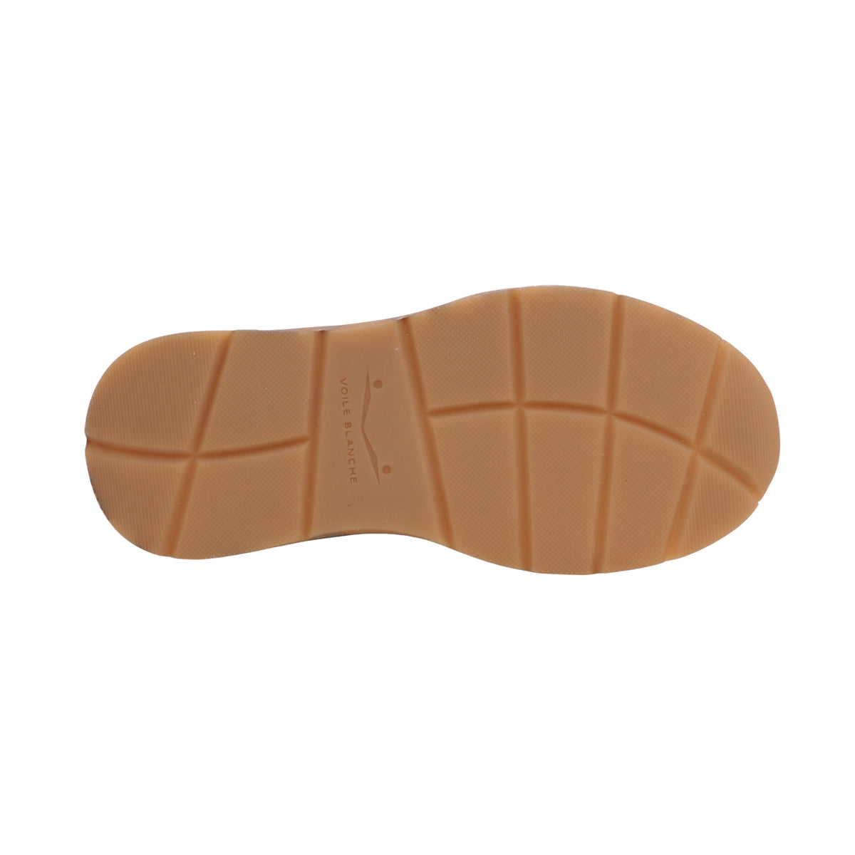 Voile Blanche Club105 sneaker donna Beige Marrone in pelle e tessuto con suola chunky 
