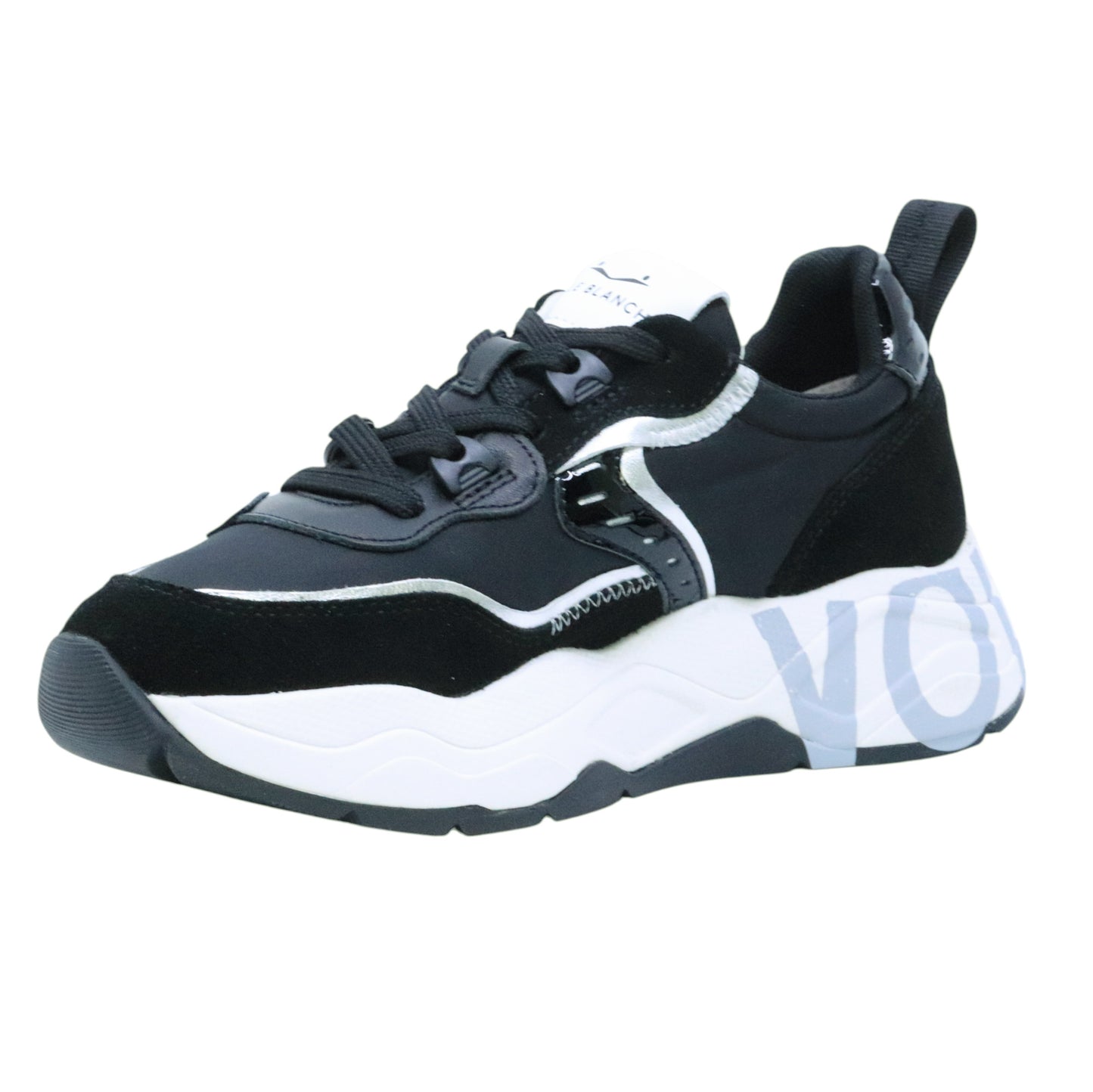 Voile Blanche Club 105 Sneaker donna in camoscio nero 
