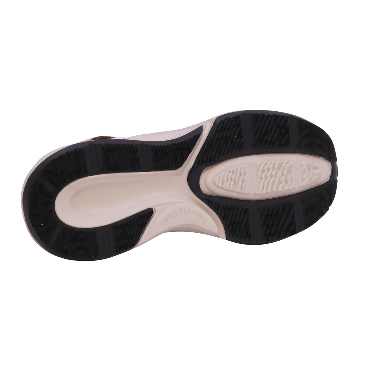Voile Blanche Club22 sneaker uomo in pelle grigio, marrone e bianco 
