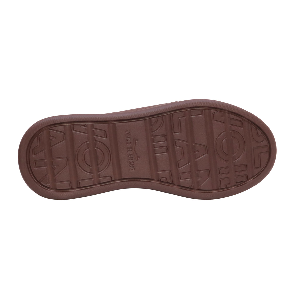 Voile Blanche Flaurence stivaletto Chelsea donna marrone in camoscio e tessuto con suola platform 