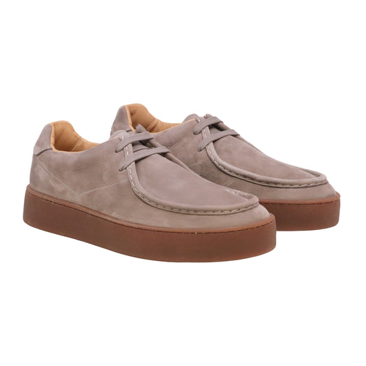 Voile Blanche Mind Paraboot Man sneaker uomo in pelle tortora