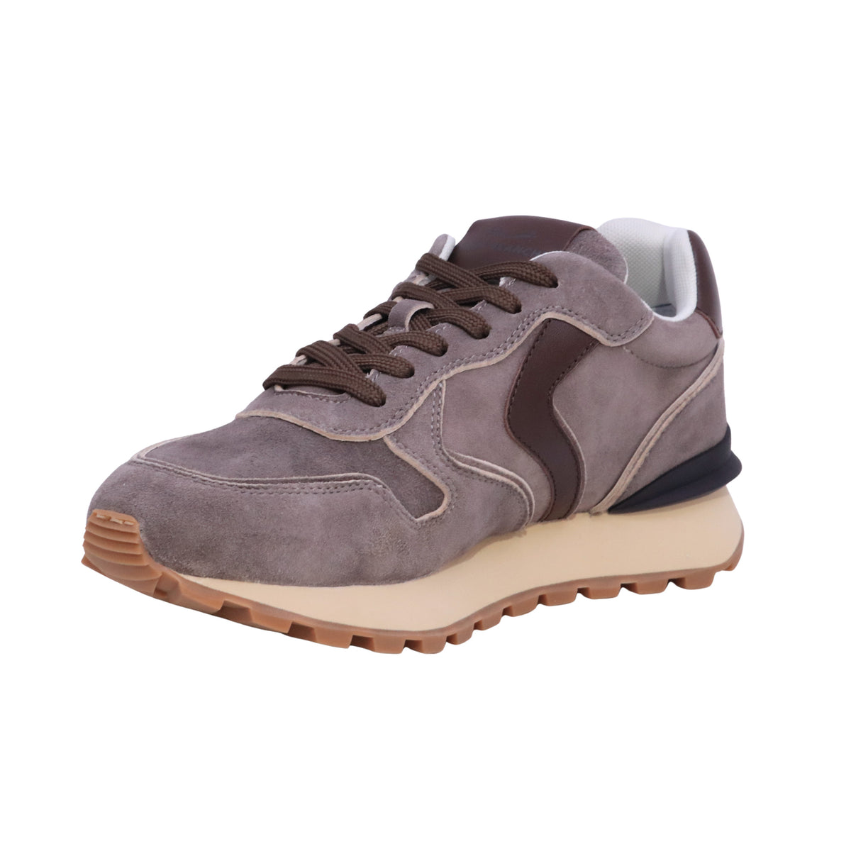 Voile Blanche Paris Race Man W sneaker uomo in camoscio marrone 