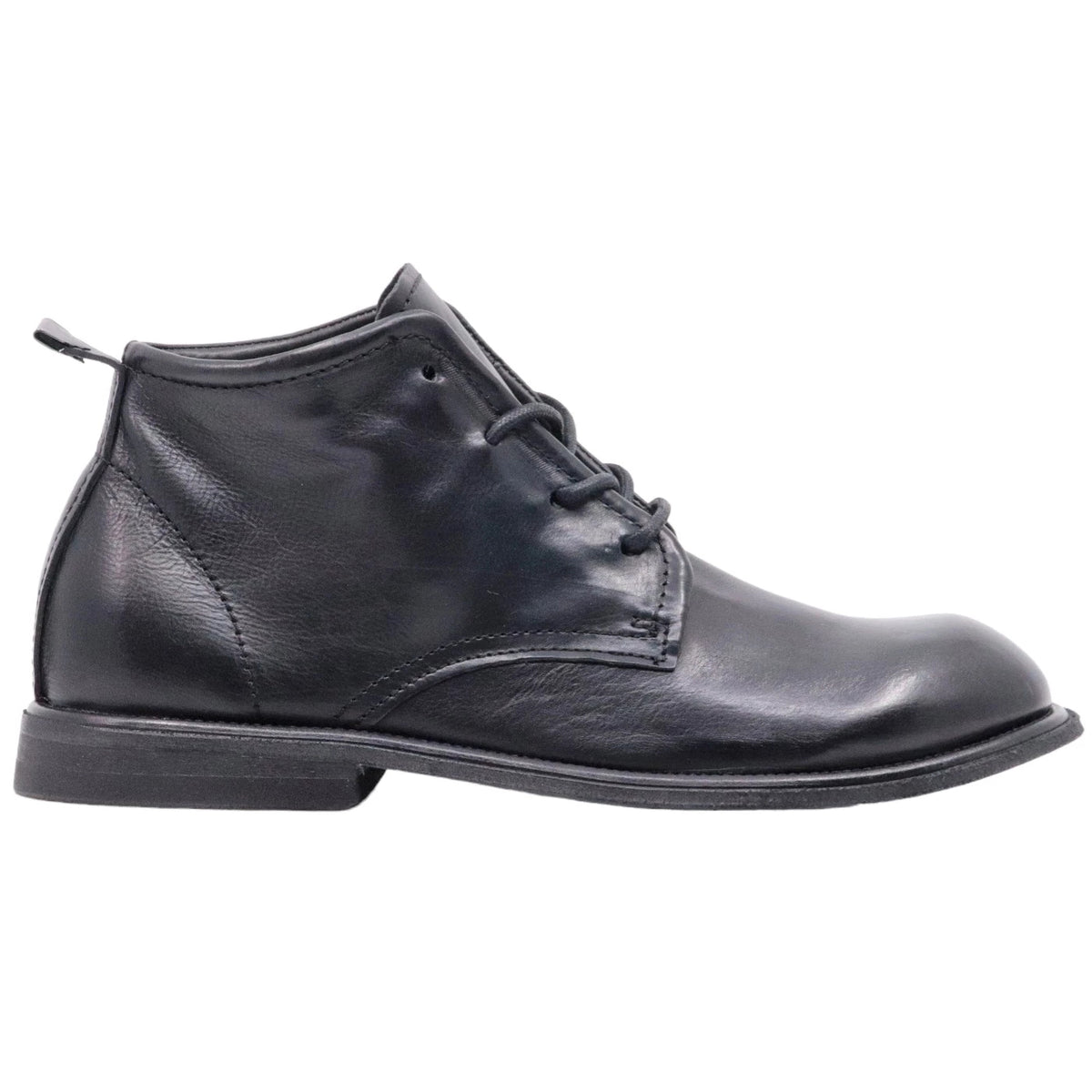 AS98 Arte U97204 stivaletto allacciato uomo in pelle nera 