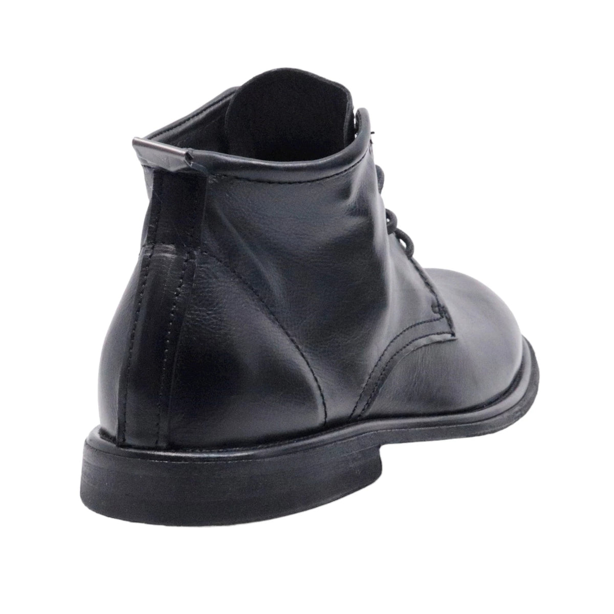 AS98 Arte U97204 stivaletto allacciato uomo in pelle nera 