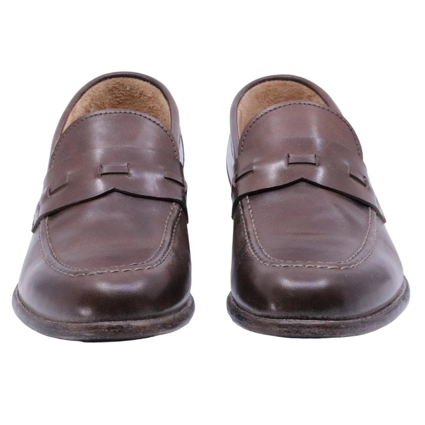Mocassino uomo Moma 16402E in pelle marrone ebano 