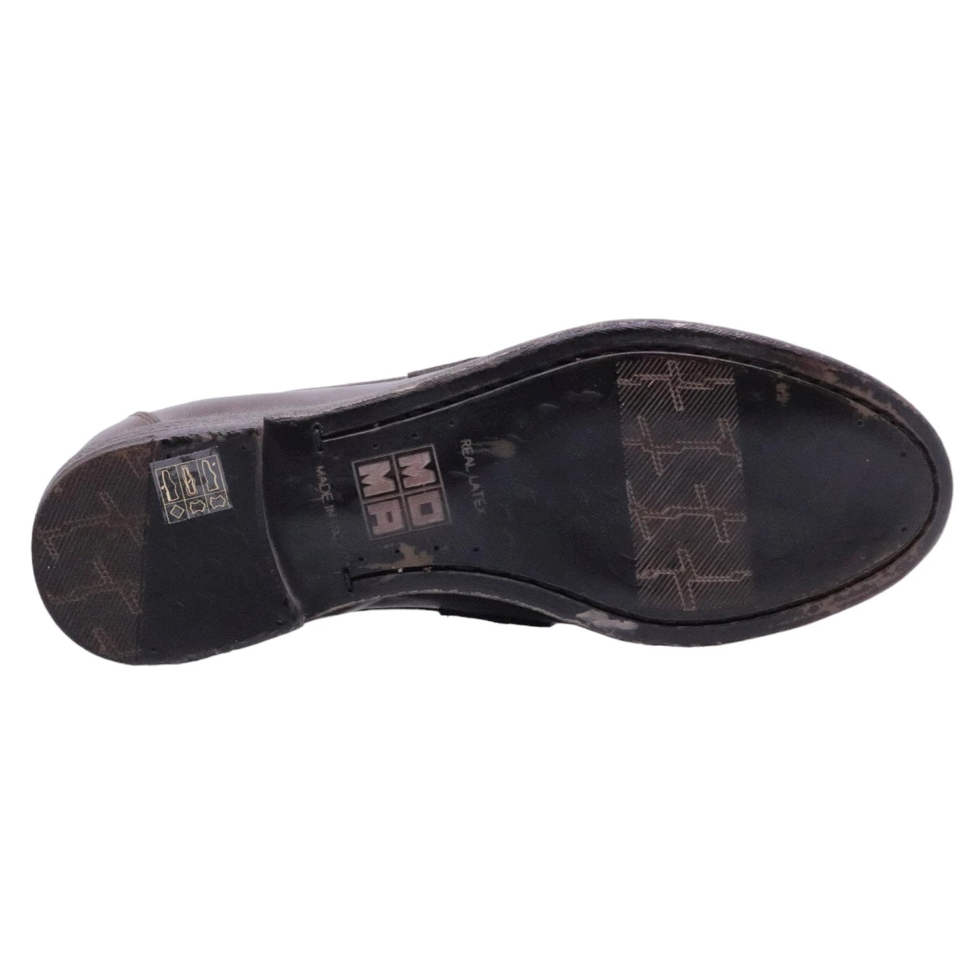 Mocassino uomo Moma 16402E in pelle marrone ebano 