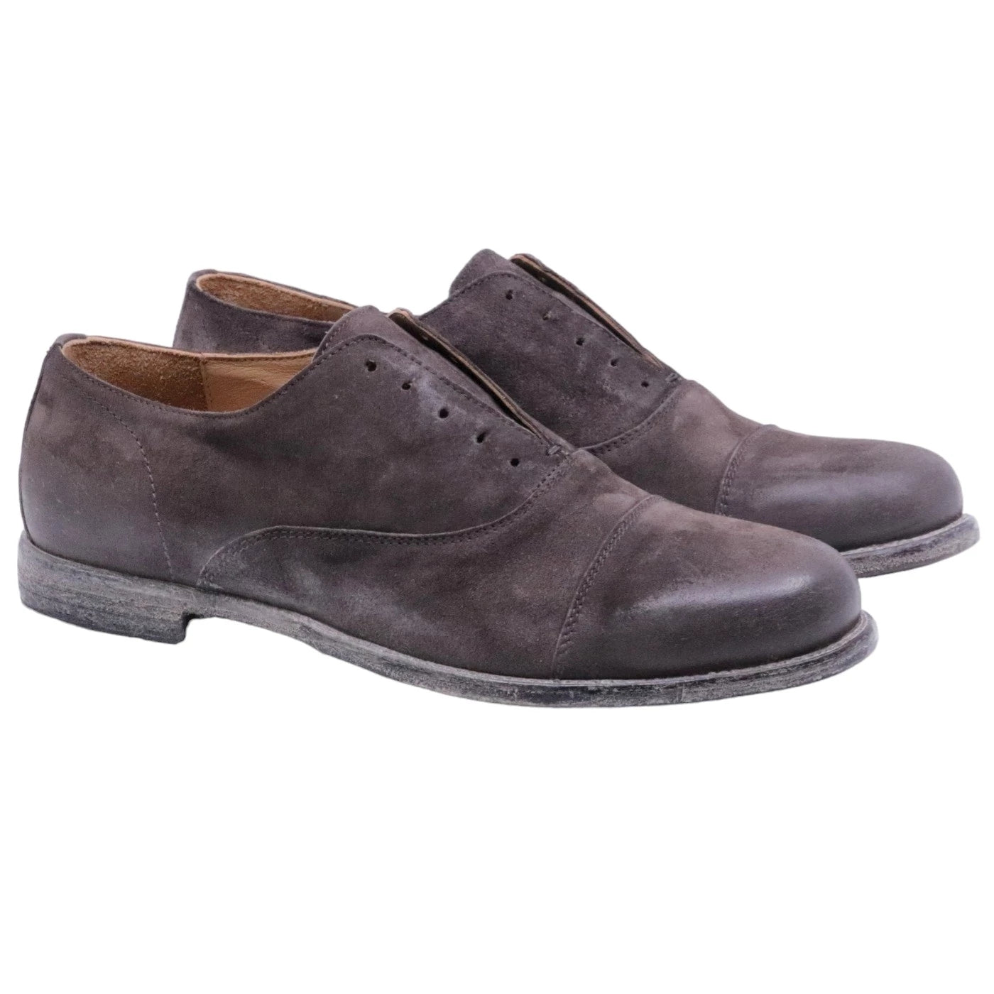 Scarpa uomo Moma 16403A in camoscio marrone 