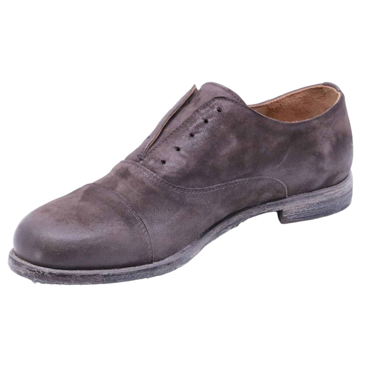 Scarpa uomo Moma 16403A in camoscio marrone 