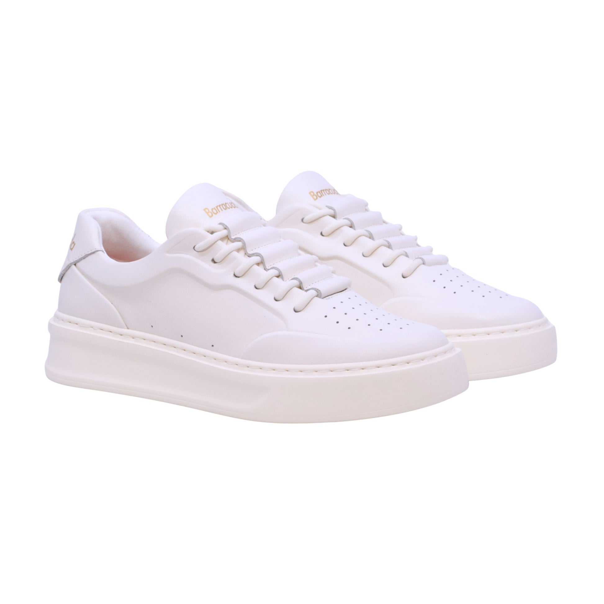 Barracuda Phoenix BD1415A White sneaker donna in nabuk 