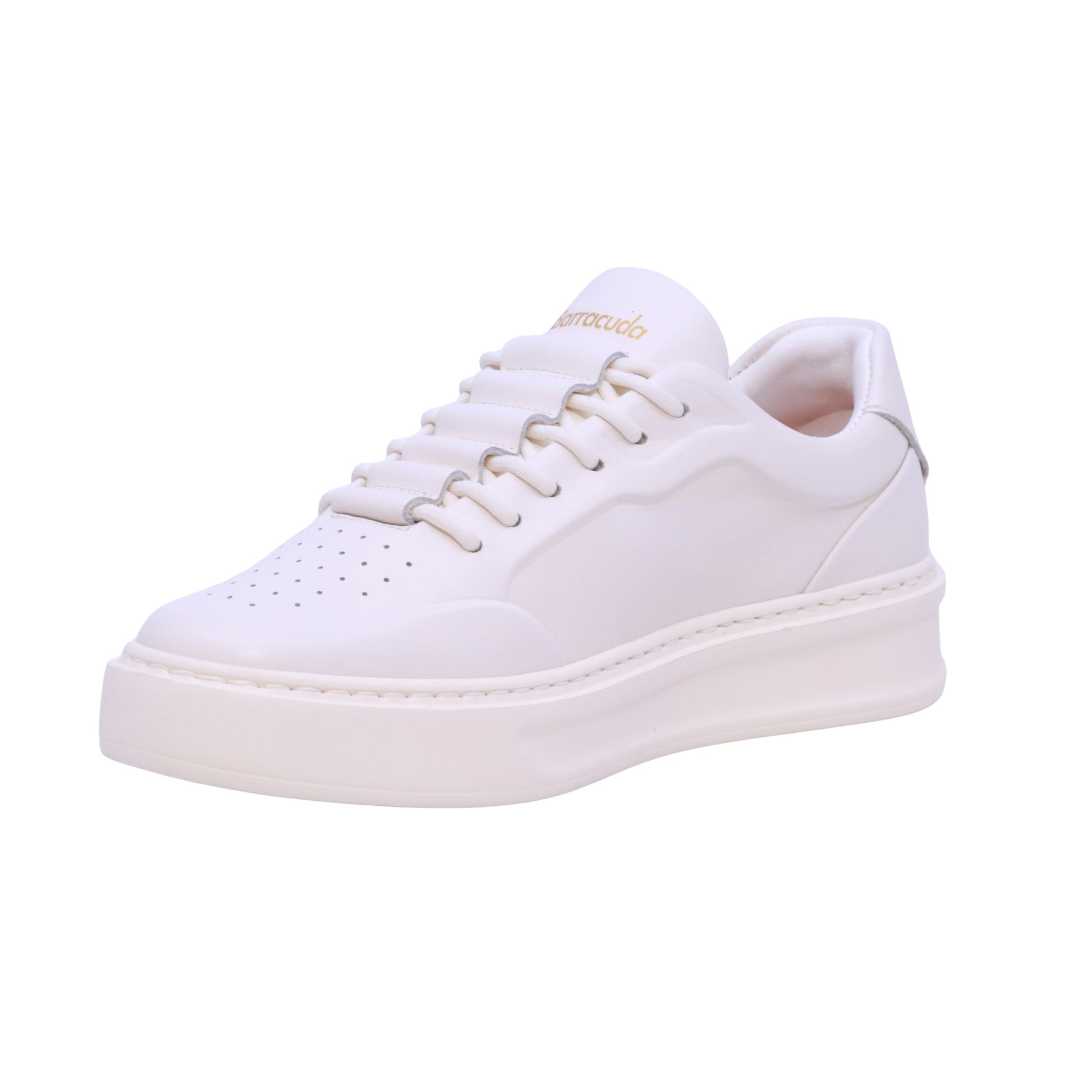 Barracuda Phoenix BD1415A White sneaker donna in nabuk 