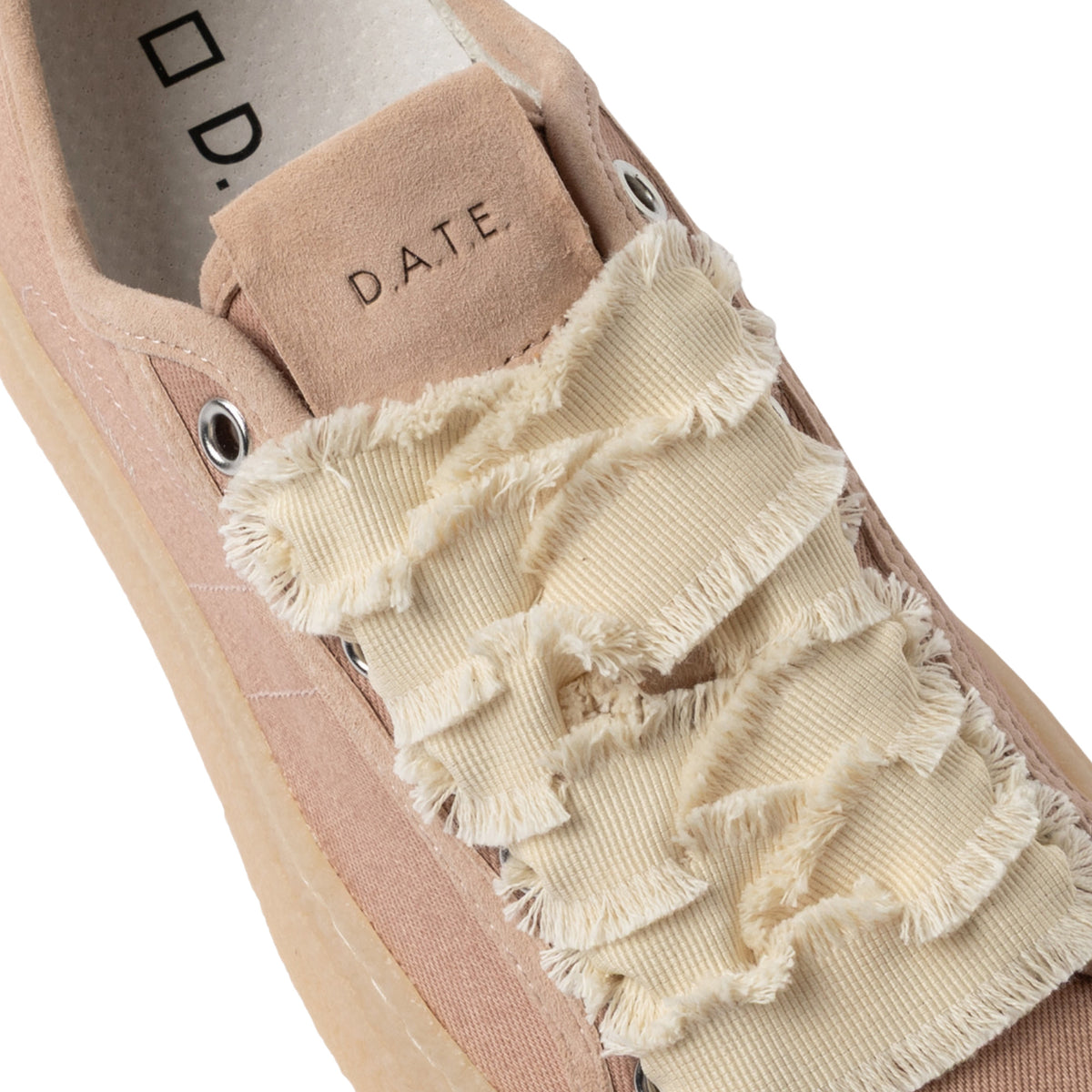 D.A.T.E. Tender Dream W441-TE-DM-PK sneaker donna in tessuto e camoscio rosa 