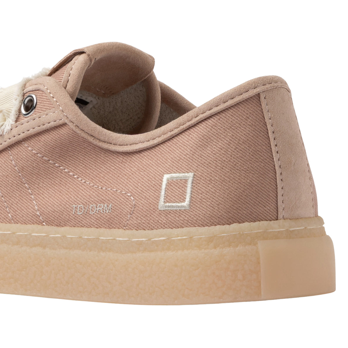 D.A.T.E. Tender Dream W441-TE-DM-PK sneaker donna in tessuto e camoscio rosa 