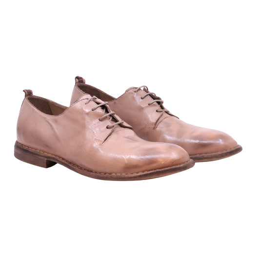 Moma 14501A stringata uomo in pelle Malta dal look vissuto Made in Italy 