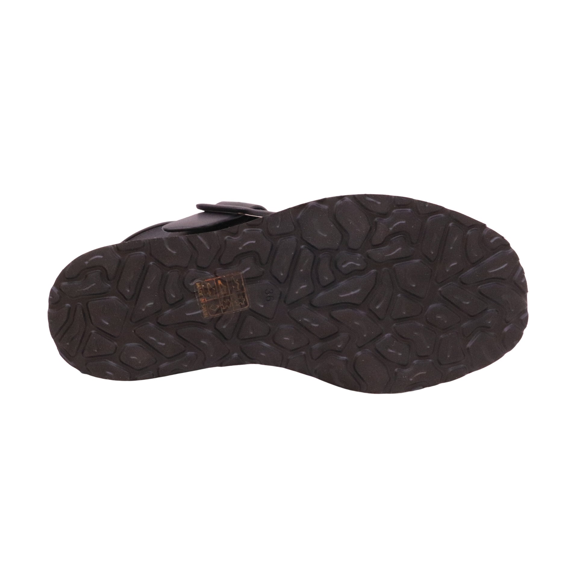 Paloma Barceló Tessa 301402 zeppa donna in pelle nera 