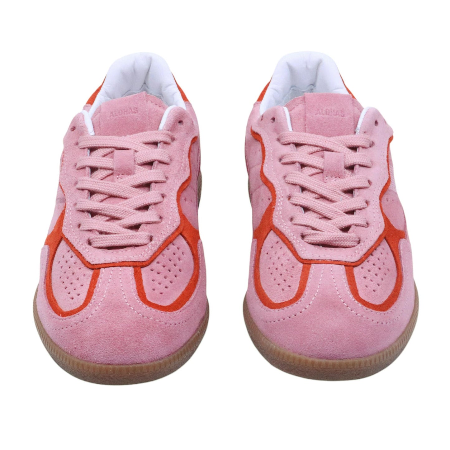 Sneaker donna Alohas 490 in camoscio rosa 490-SEAPINKLEATSNPINK ALOHAS