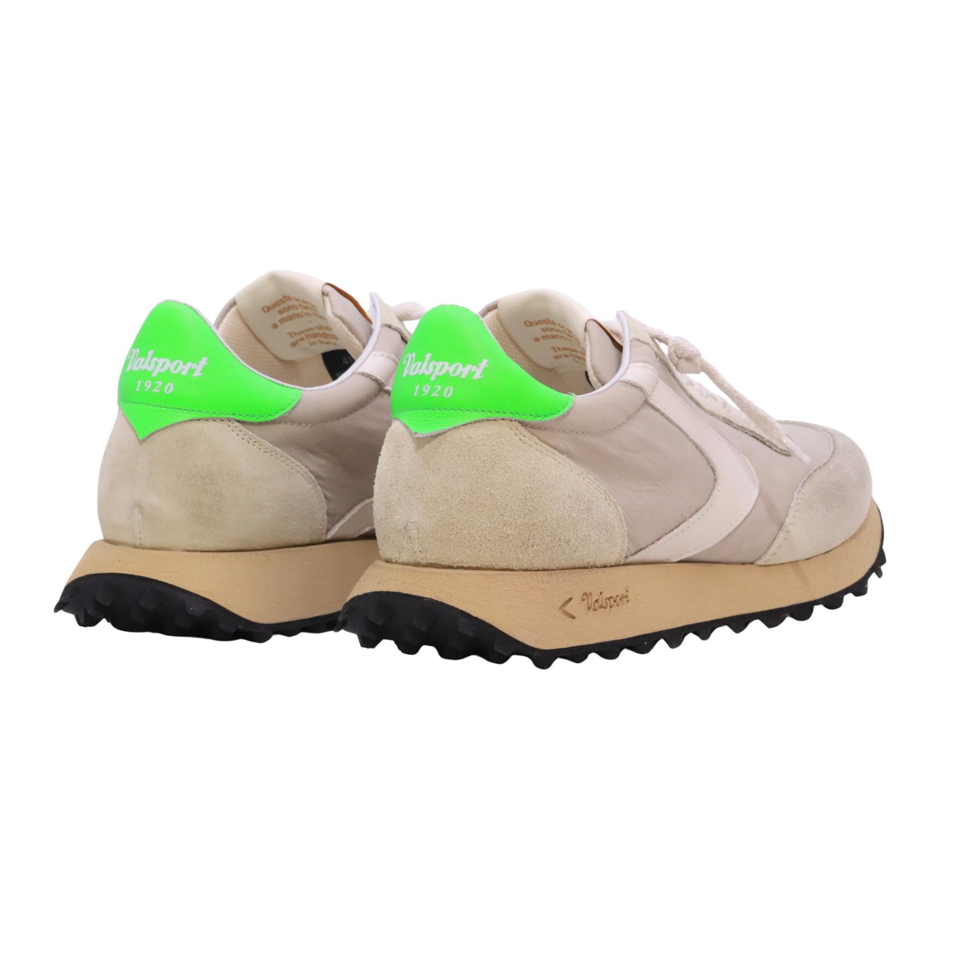 <BR/><BR/><BR/><BR/><BR/>Valsport Start Heritage Fluo sneaker uomo in nylon frost e camoscio<BR/> 