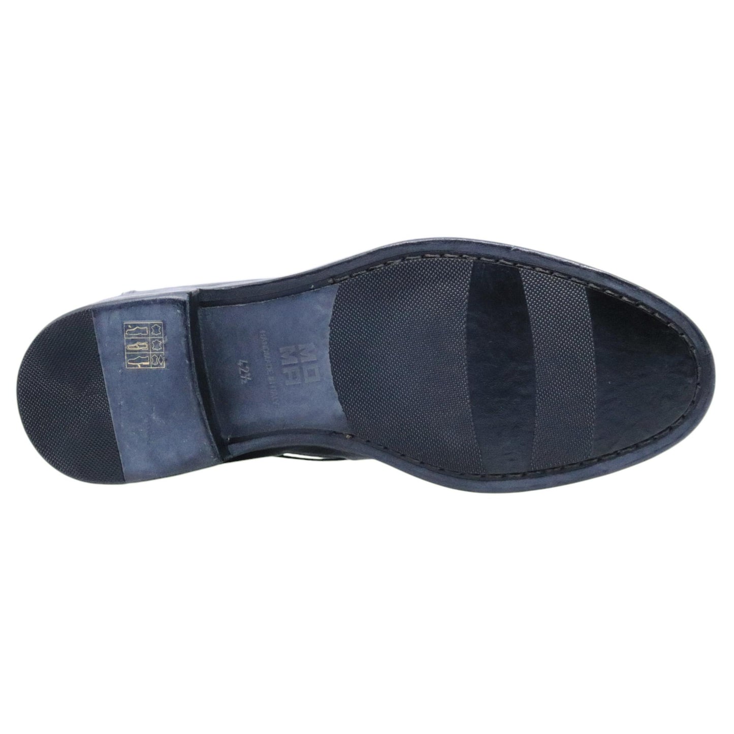 Mocassino uomo Moma 17402F in pelle nera 
