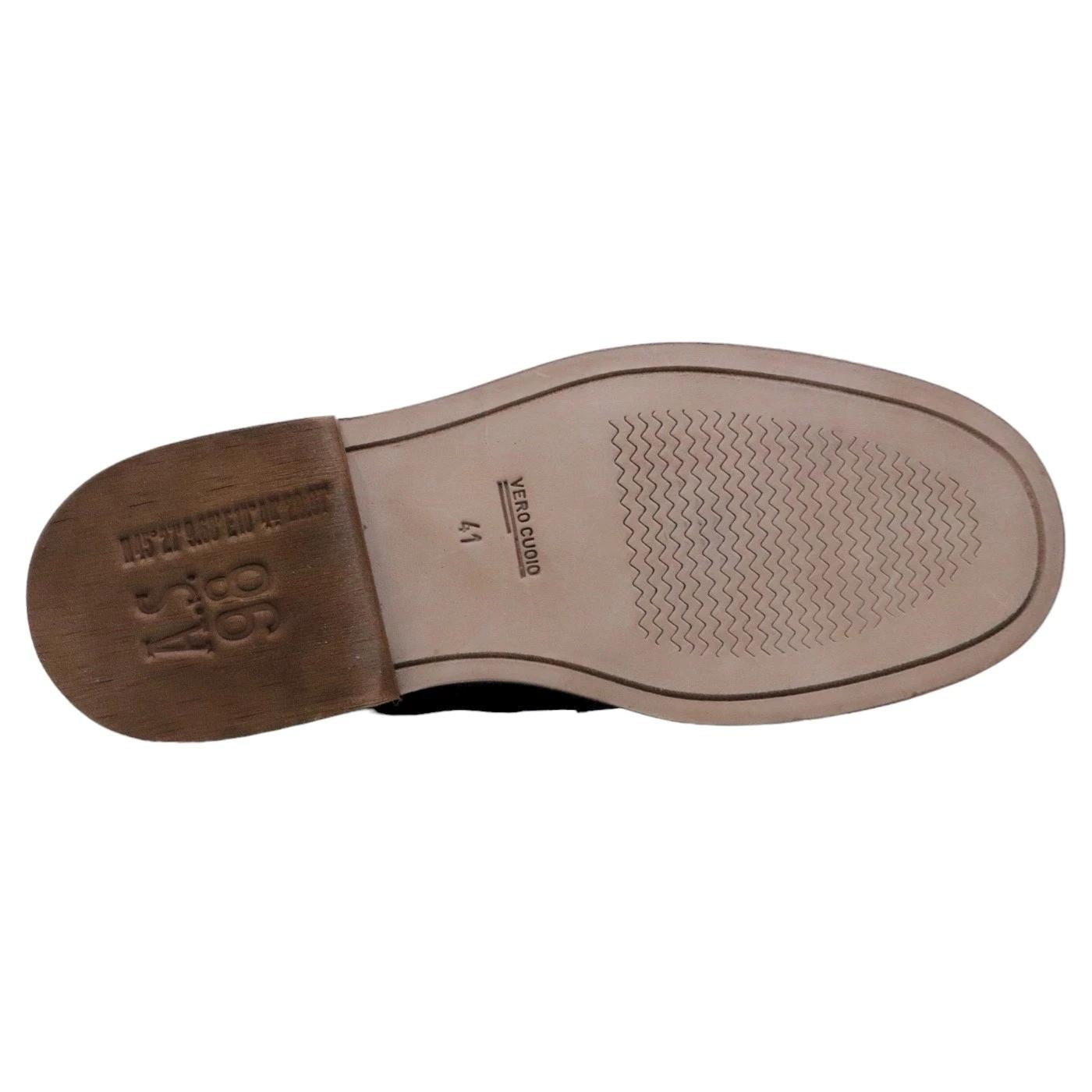 AS98 Antol U97105 scarpa allacciata uomo in pelle marrone 