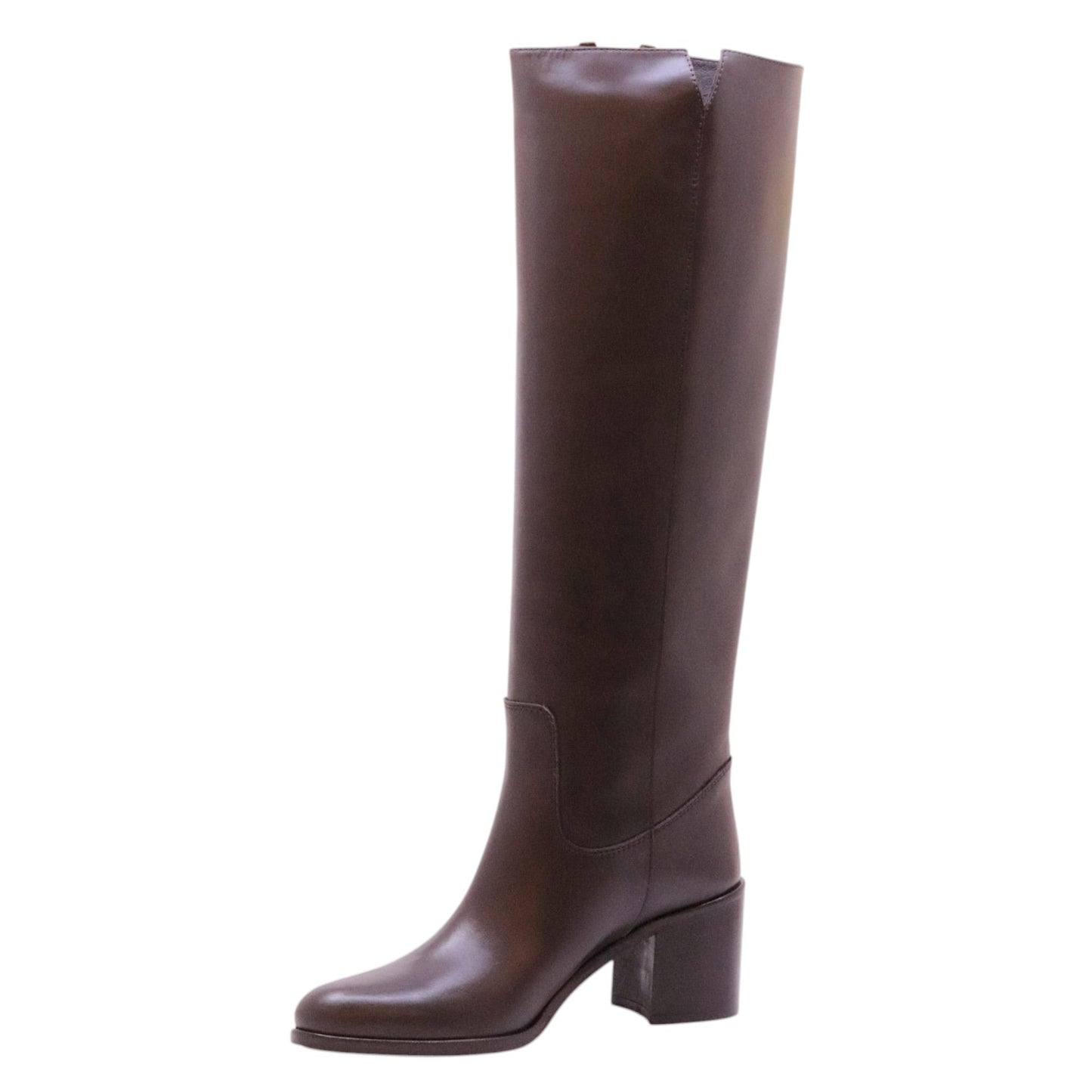Stivale Via Roma 15 4041 in pelle marrone 