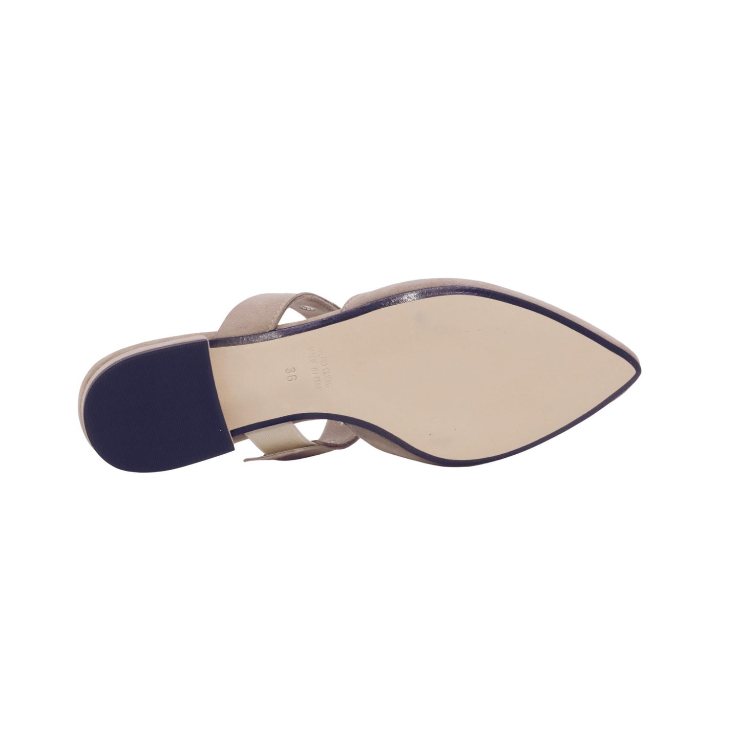 Jaffè sabot donna 670 in camoscio terra 