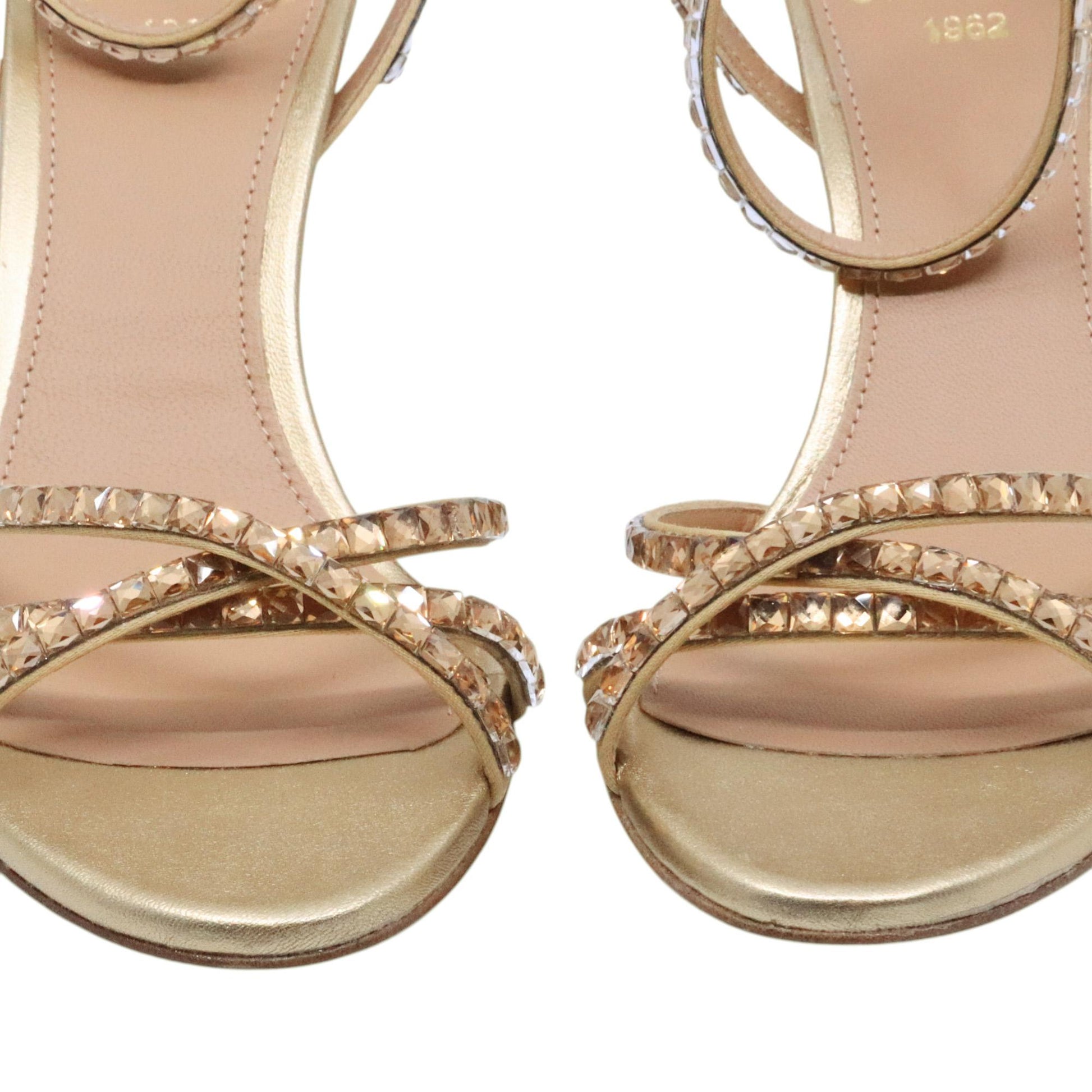 Sandalo con tacco Chantal 2602 in pelle platino 