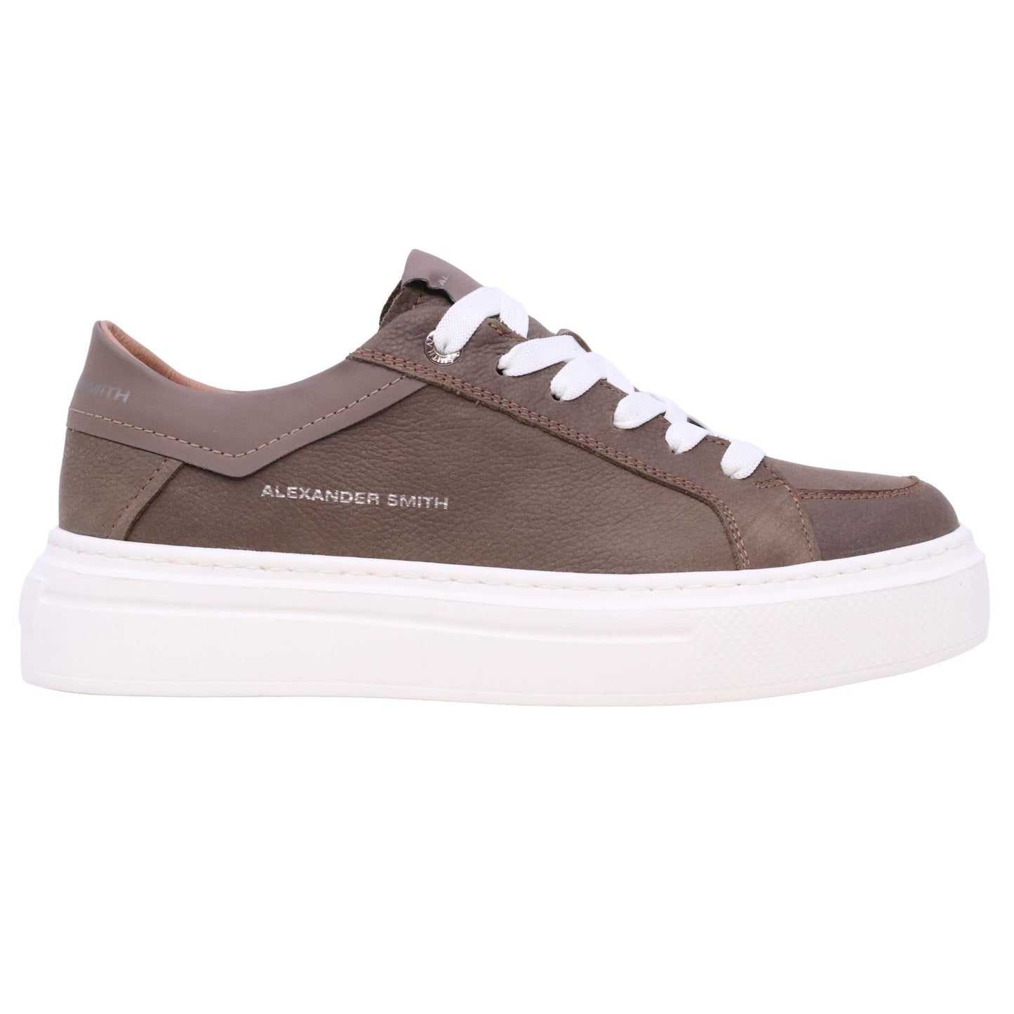 Alexander Smith Regent Man sneaker uomo in nabuk dark grey 