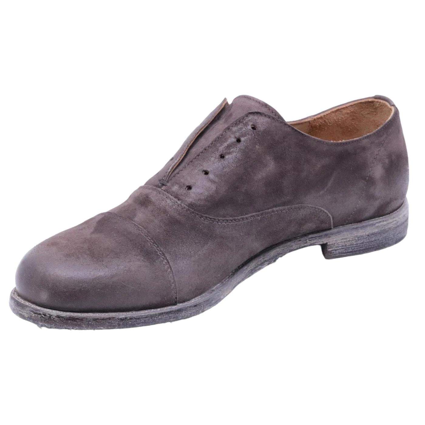 Scarpa uomo Moma 16403A in camoscio marrone 