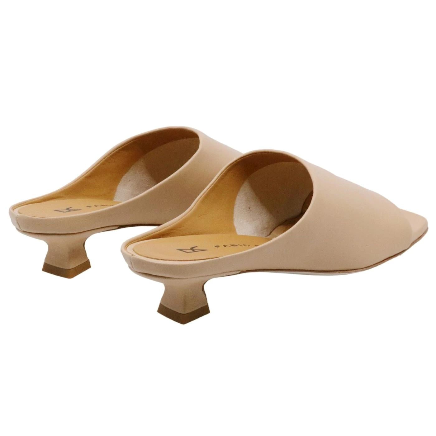 Sandalo basso Fabio Rusconi Torino 1621 in pelle beige 