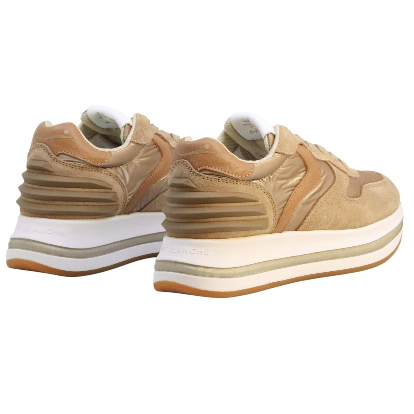 Voile Blanche Merry Sneaker donna in camoscio marrone 