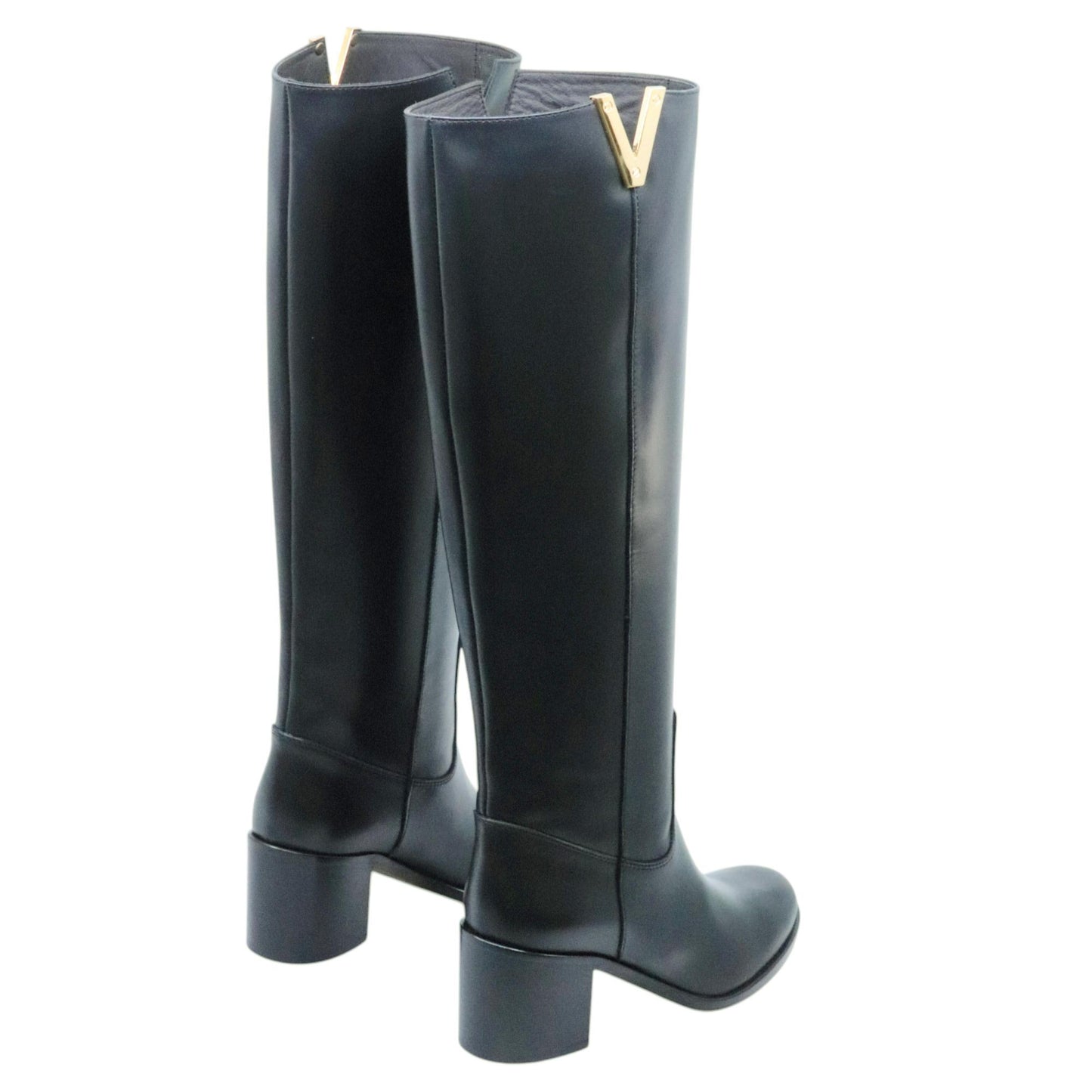 Stivale Via Roma 15 4041 in pelle nera 