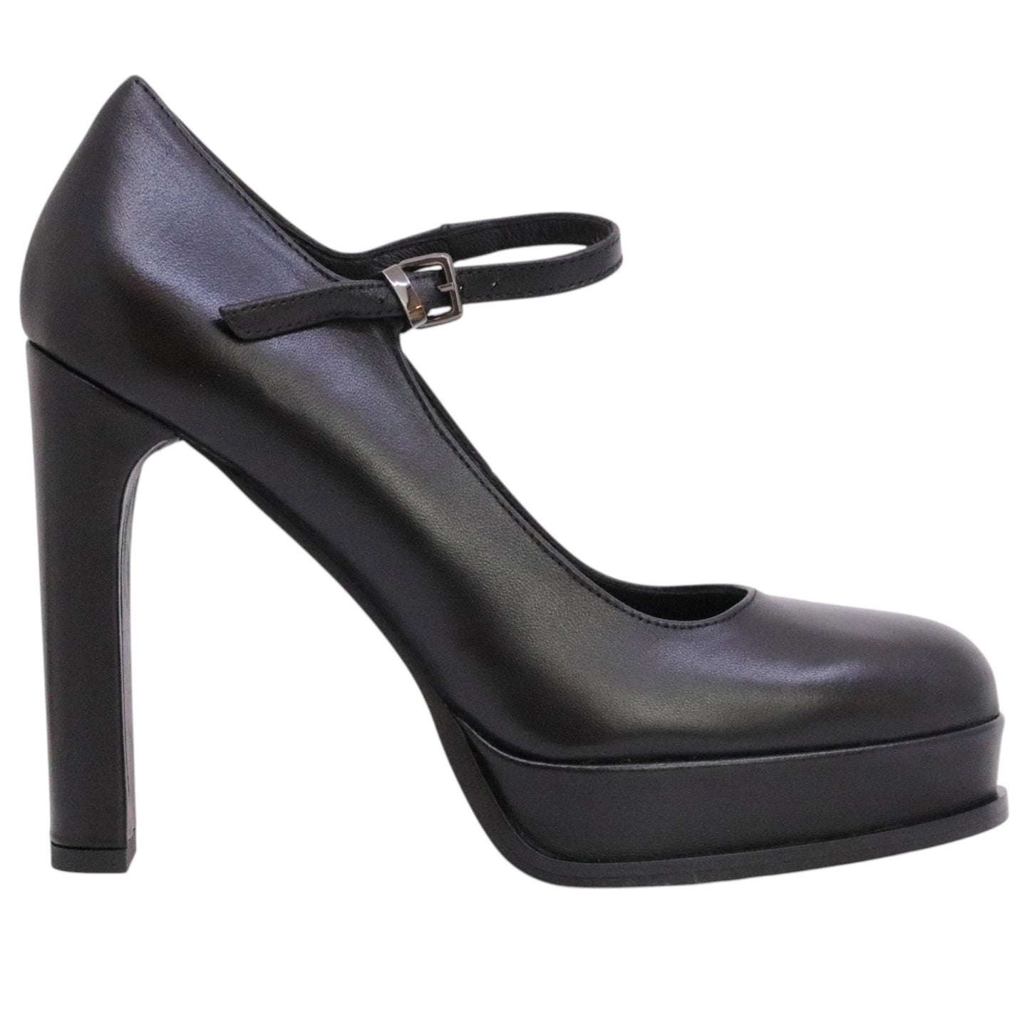 Chantal 1962 2811 décolleté donna in pelle nera 