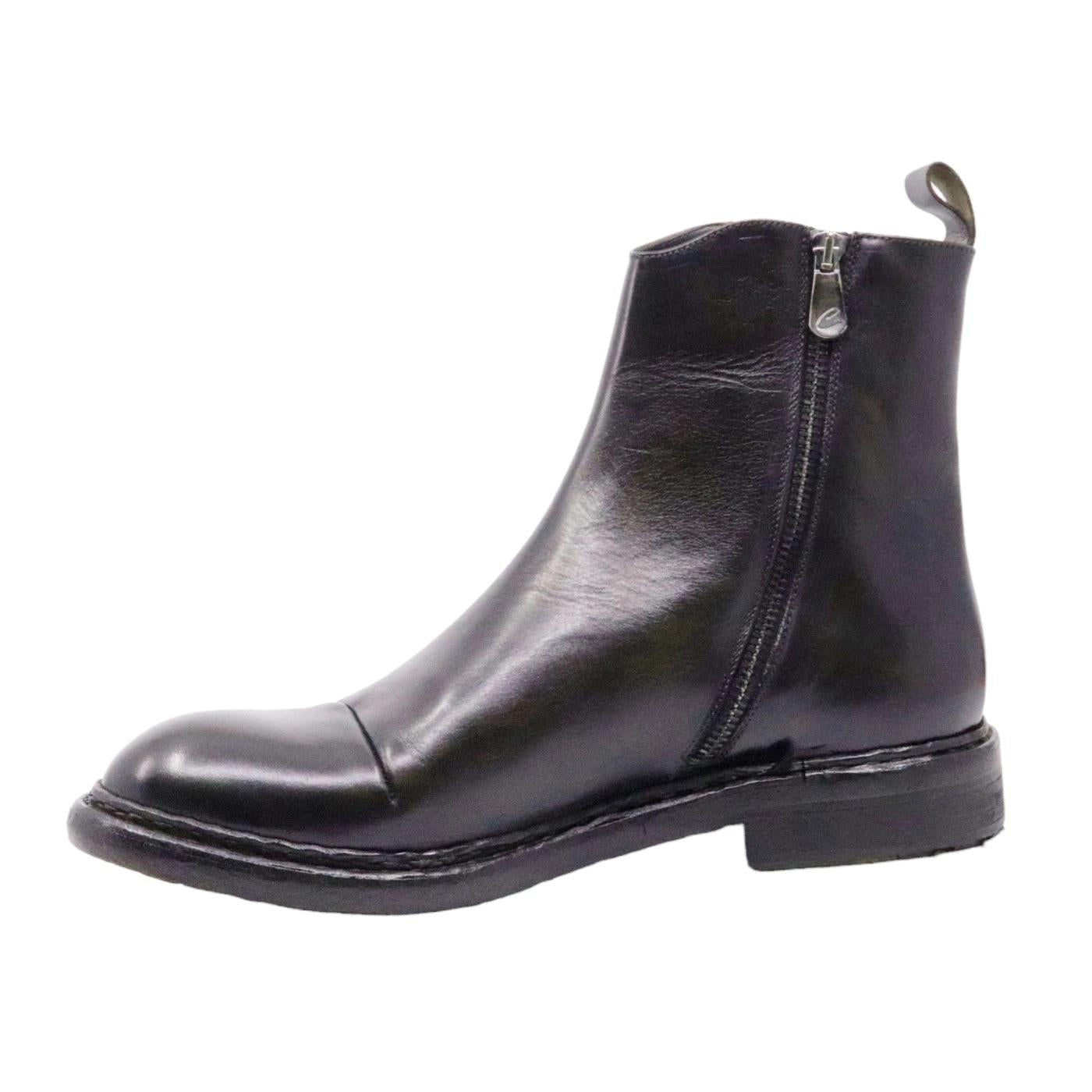 Chelsea Boot uomo Crispiniano in pelle di colore marrone 