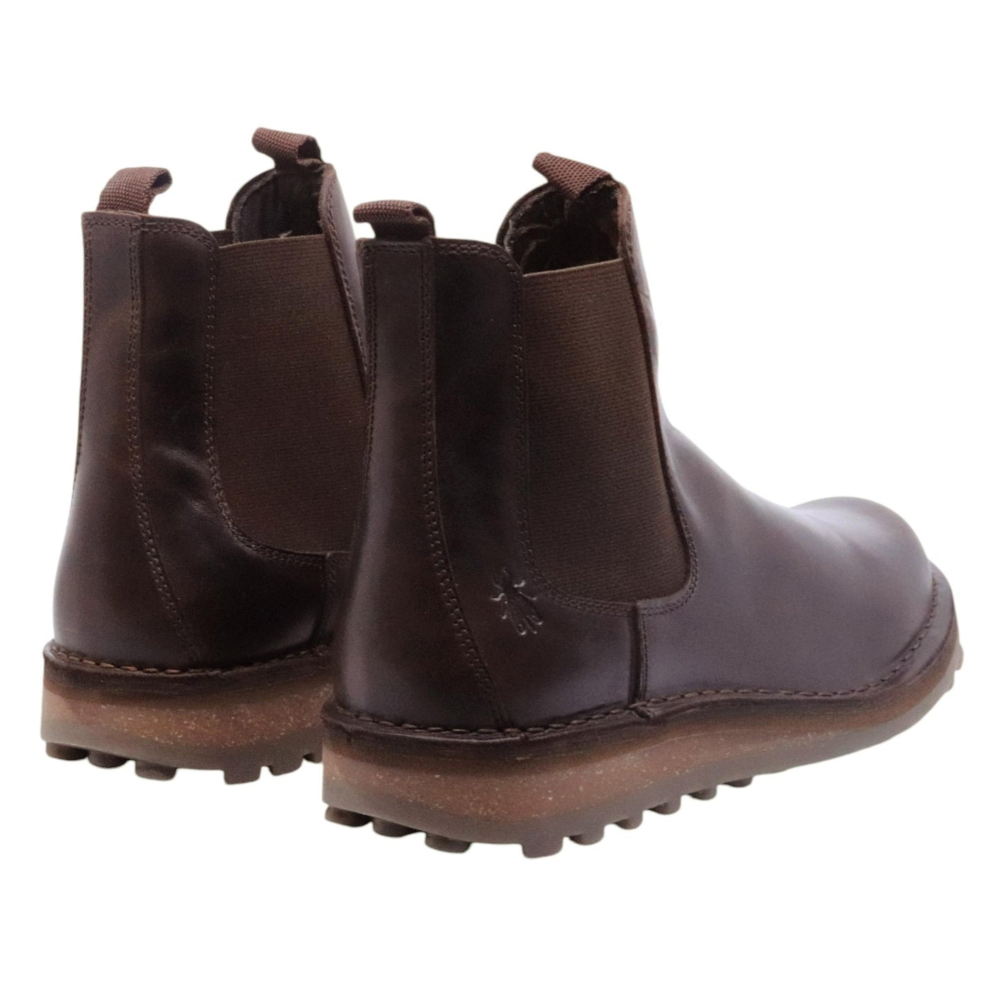 Chelsea Boot uomo Fly London TUVI129 in pelle marrone 