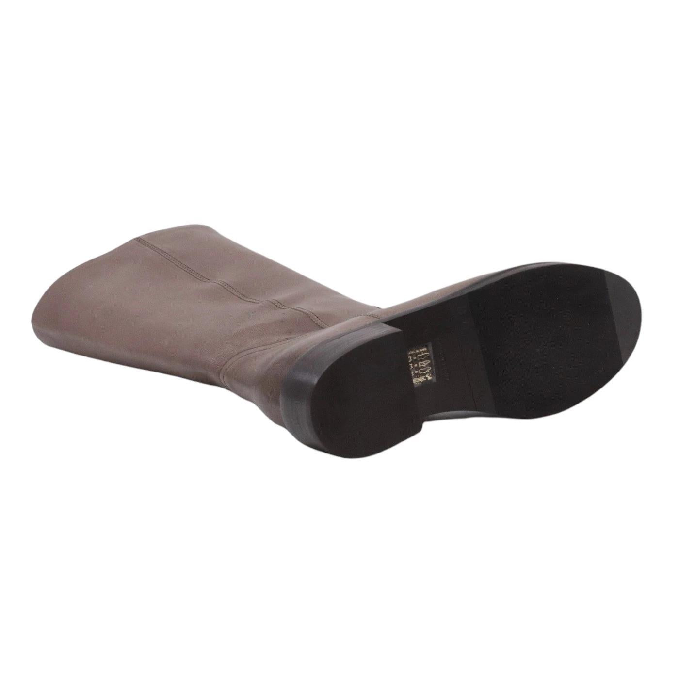 Stivaletto Curiositè 1707 da donna in pelle morbida in colore taupe 