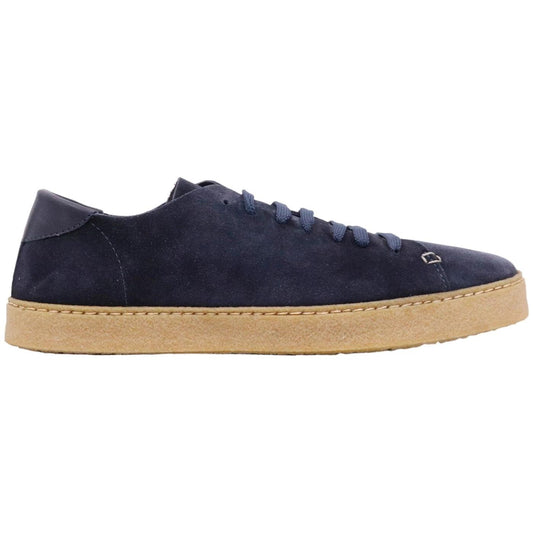 Astorflex Softflex sneaker uomo in pelle sfoderata in camoscio di colore blu 
