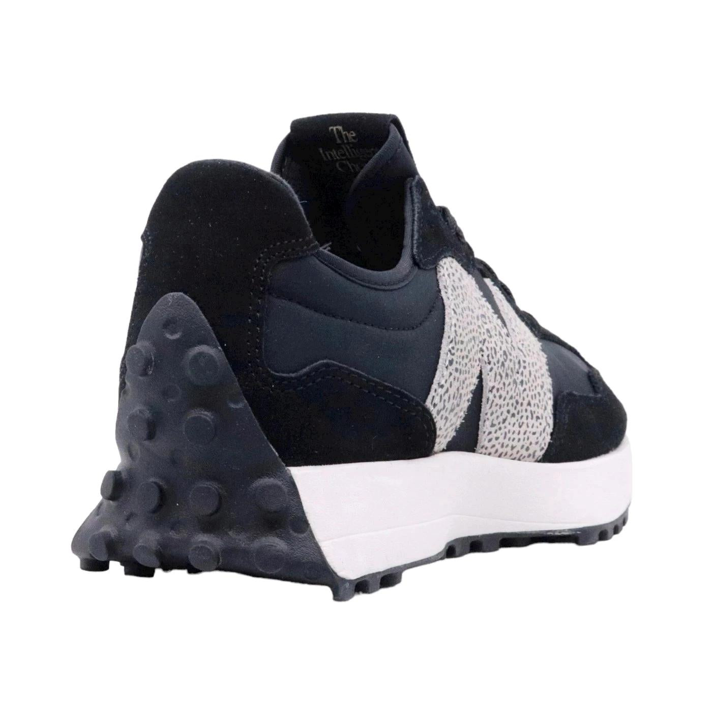 New Balance WS327PH sneaker donna in suede e mesh nero 