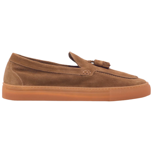 Copenhagen Studios CPH169 mocassino uomo in camoscio brown 