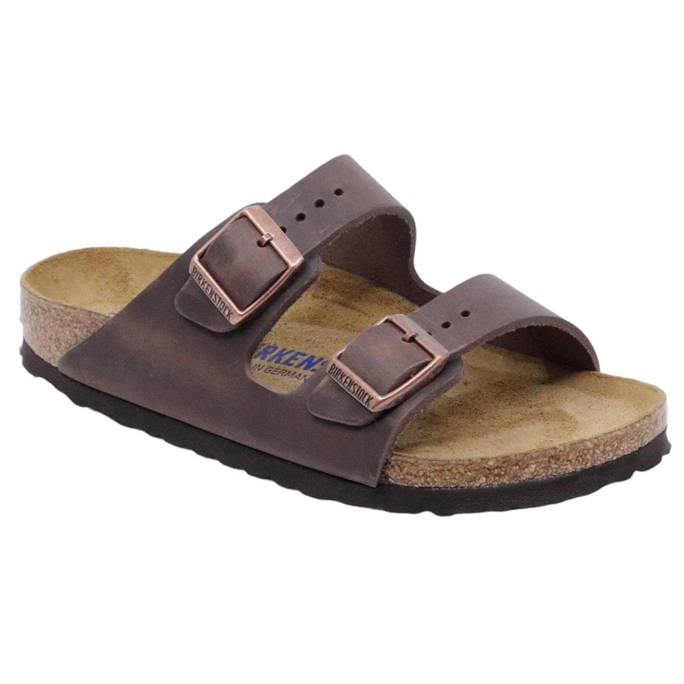 Birkenstock Arizona SFB Habana Oiled Leather Narrow Fit 
