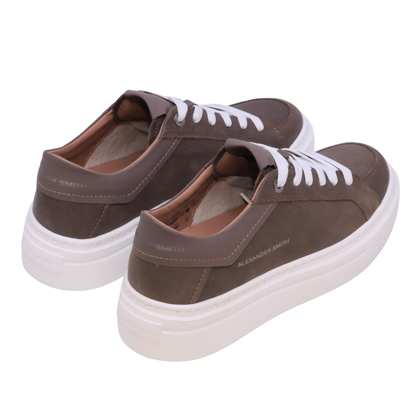 Alexander Smith Regent Man sneaker uomo in nabuk dark grey 