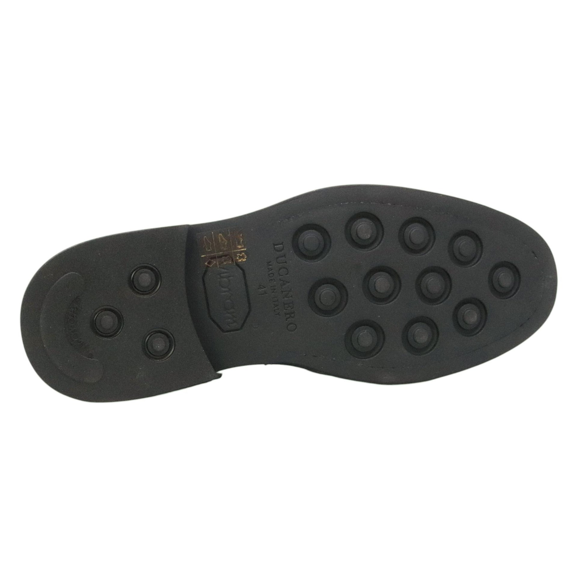 Ducanero 2760 mocassino uomo in pelle nera 