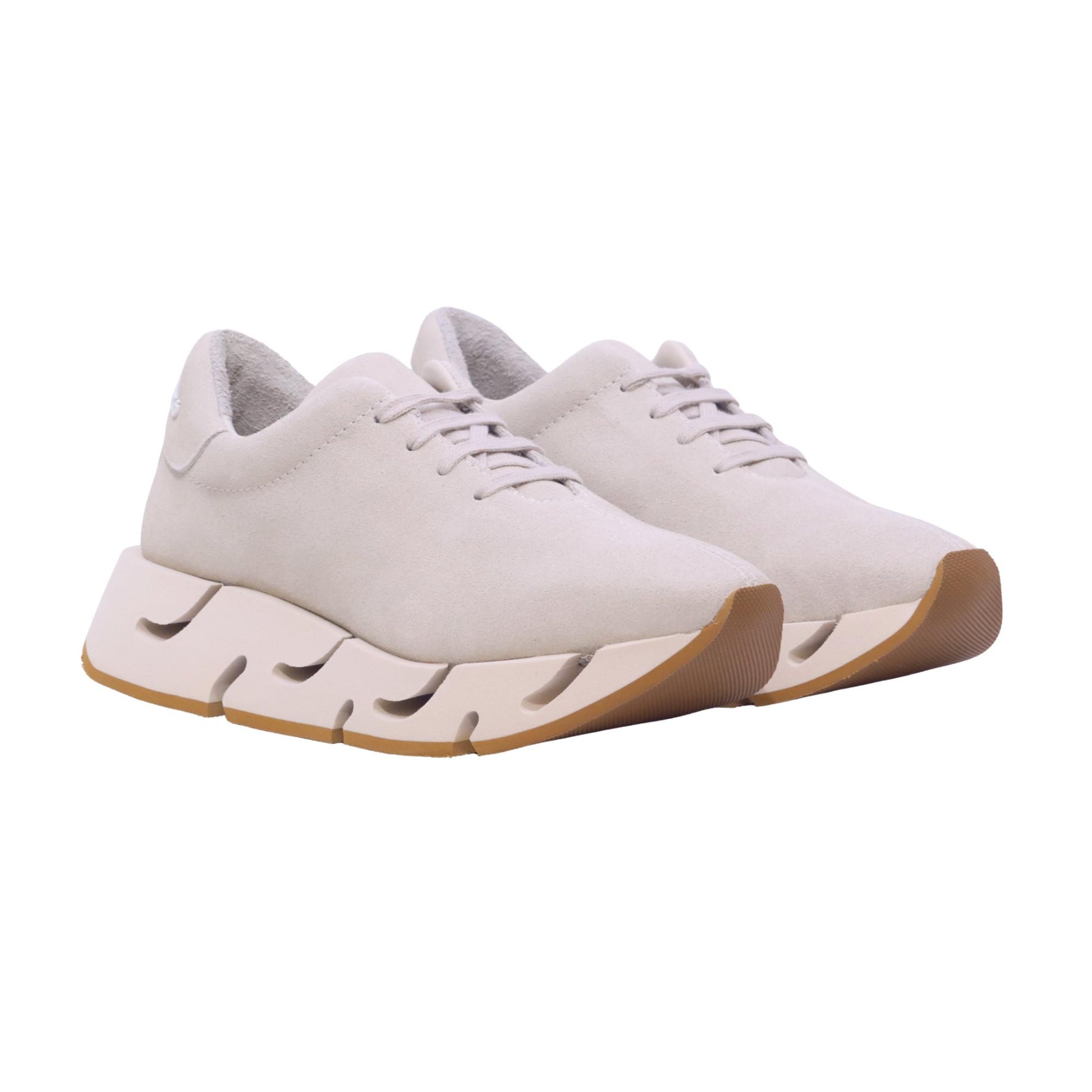 Paloma Barceló 30 5801 Pia sneaker donna in camoscio off white 
