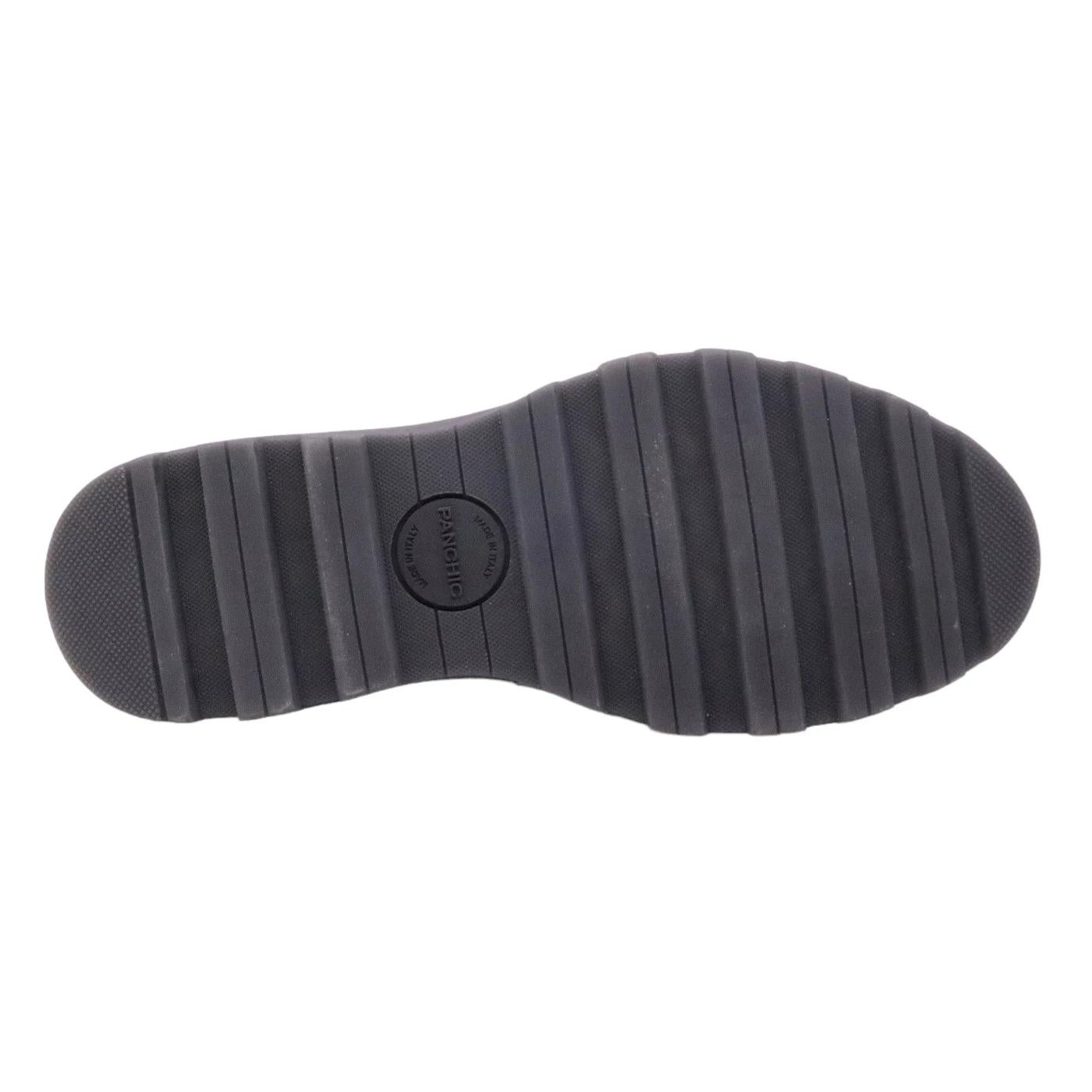 Polacchino uomo Panchic P03 in pelle scamosciata marrone ebano 