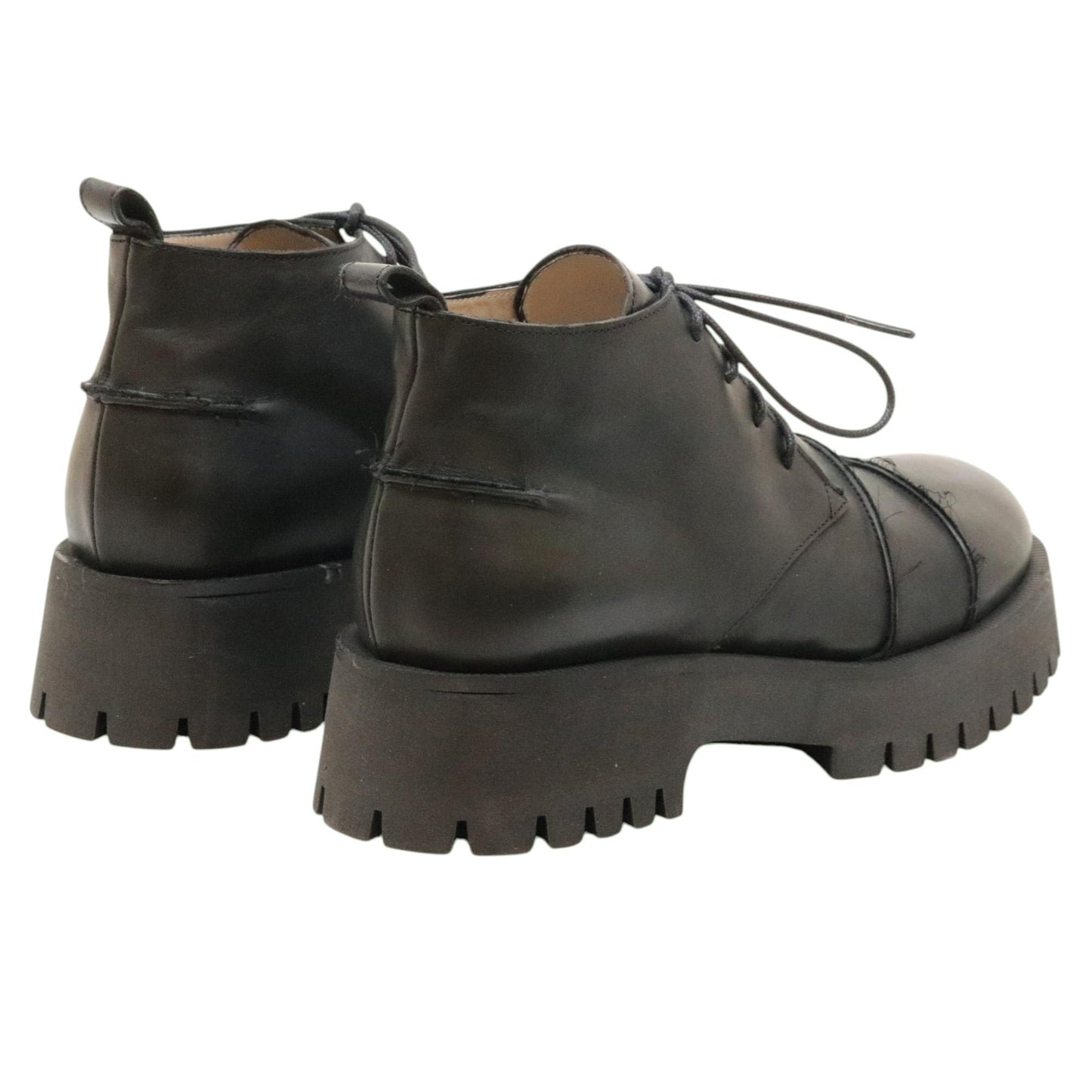 MLO Malloni Turner P25I96004 anfibio donna in pelle nera 