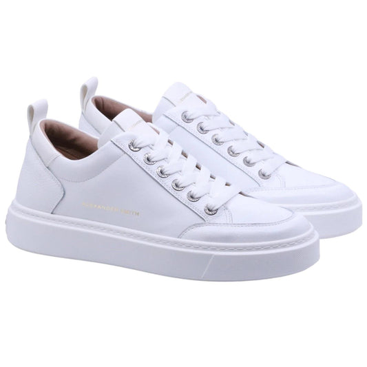 Sneaker uomo Alexander Smith Bond in pelle bianca 
