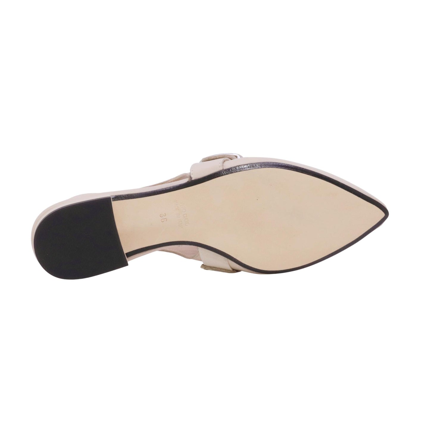 Jaffè 655 slingback donna in pelle avorio 