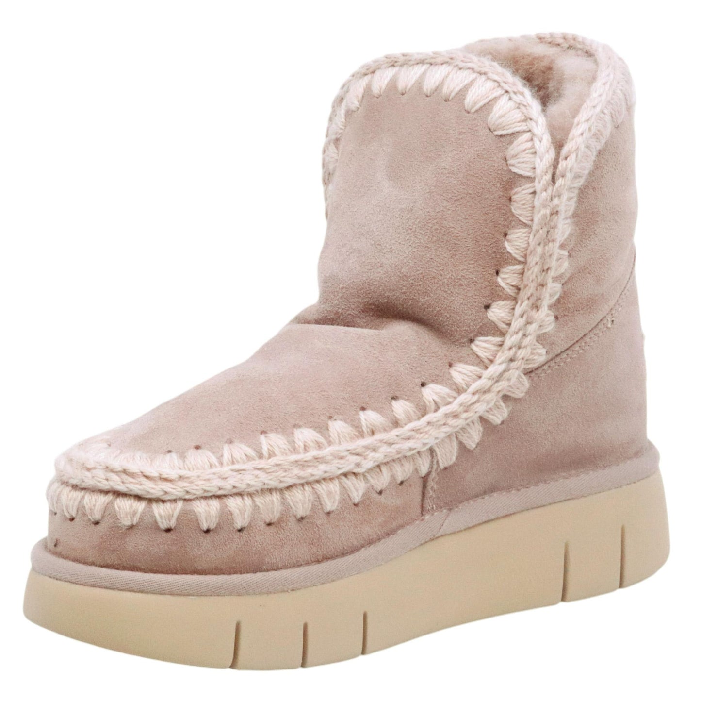 Stivaletto MOU Eskimo 18 Bounce in montone rosato 